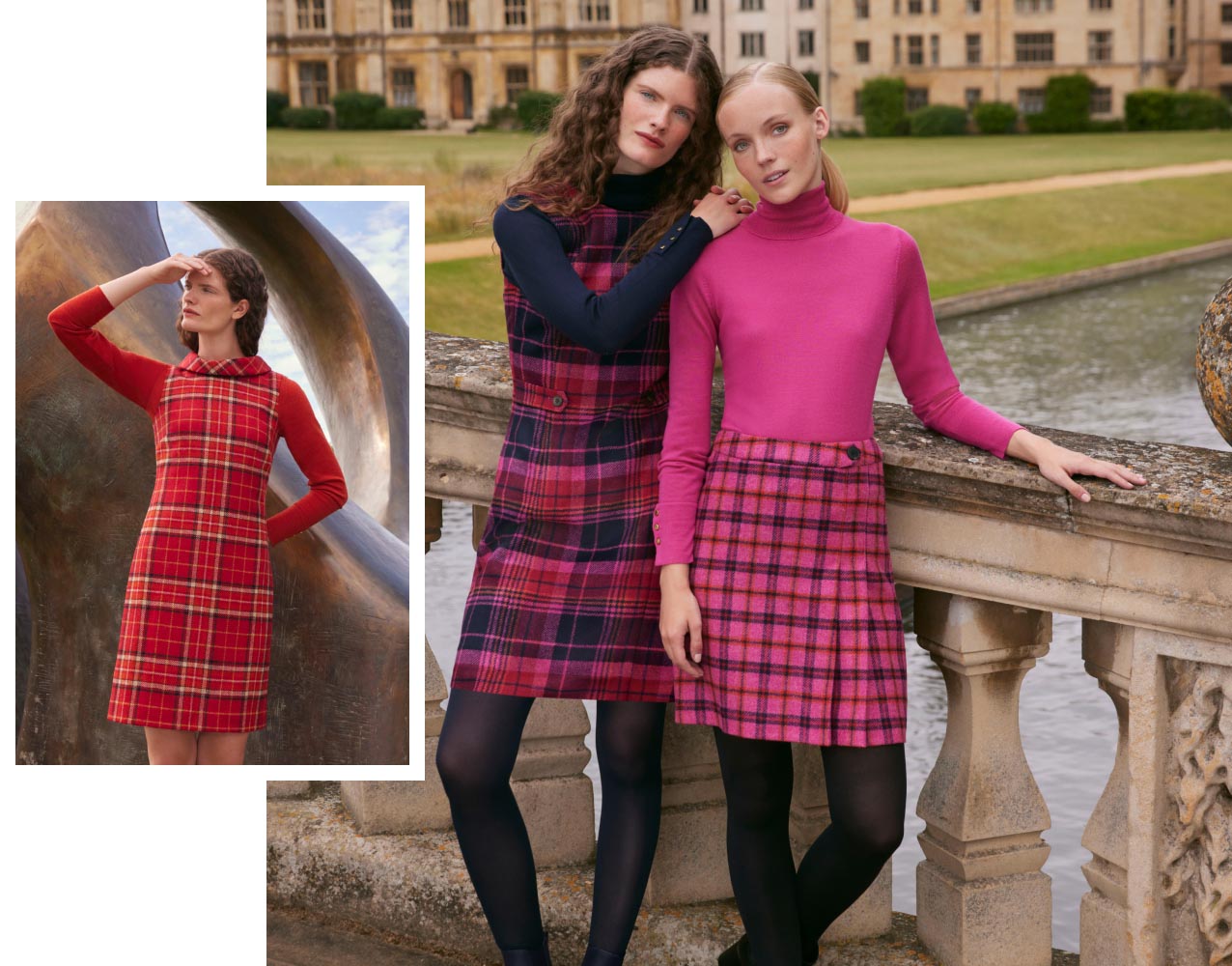 Hobbs New Season checks and tweed