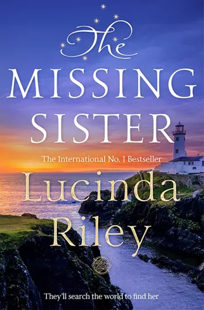 The cover of The Missing Sister by Lucinda Riley.