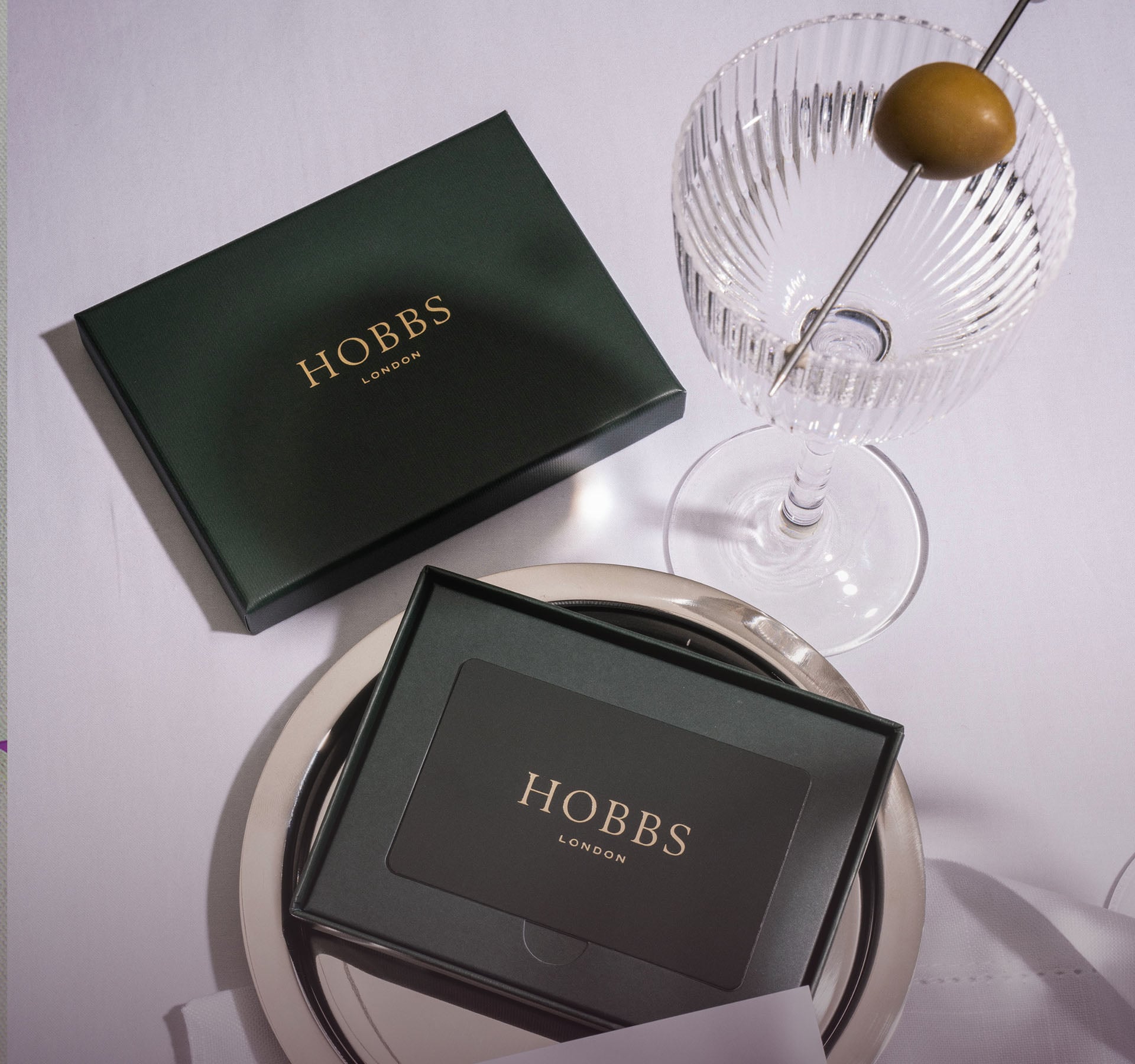 Hobbs gift cards.