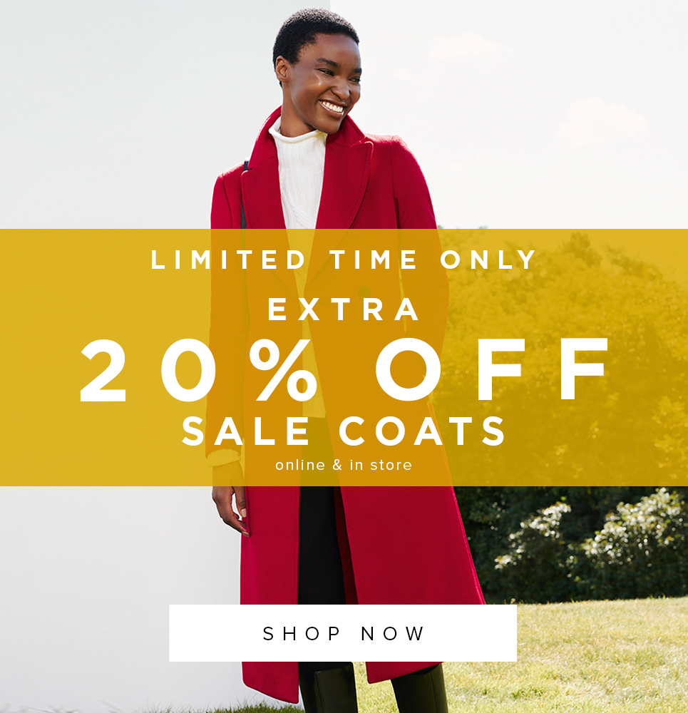 Hobbs Extra 20% Off Sale Coats & Jackets