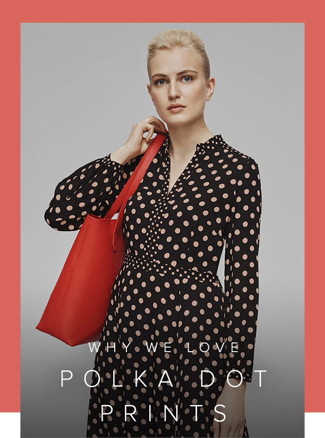 Buy > hobbs polka dot dress > in stock