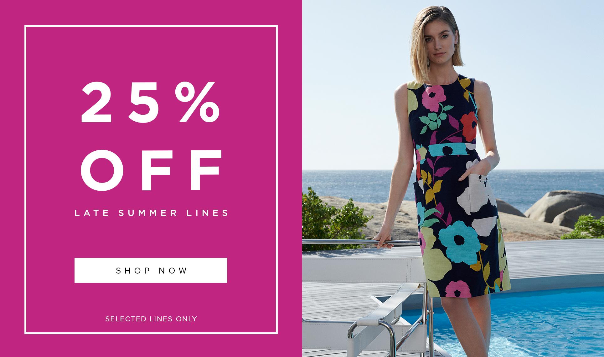 Floral Summer Dress Promotion
