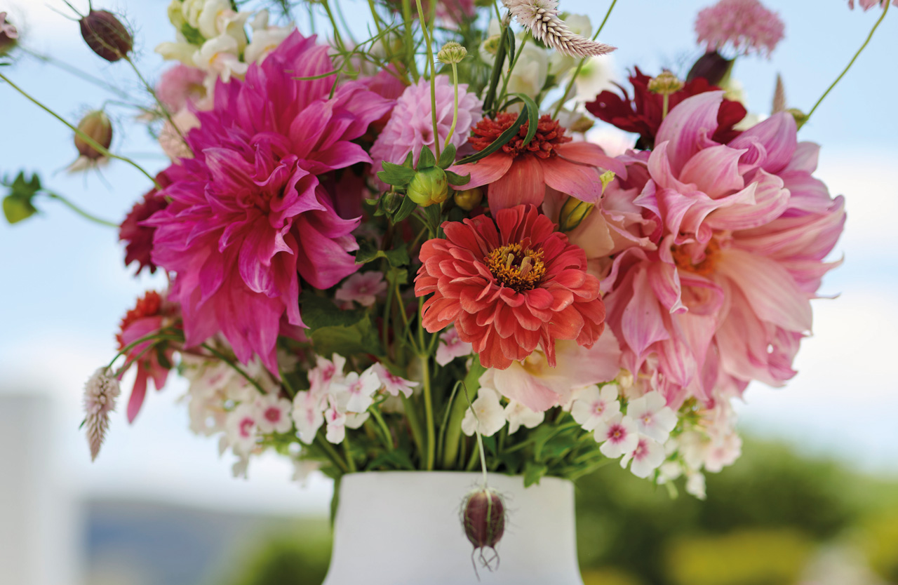 Bouquet Of Pink Flowers