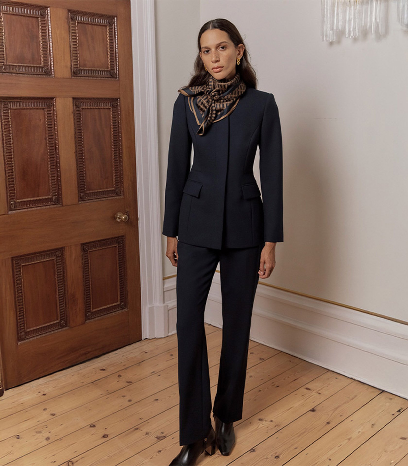 Women wearing Hobbs outerwear.
