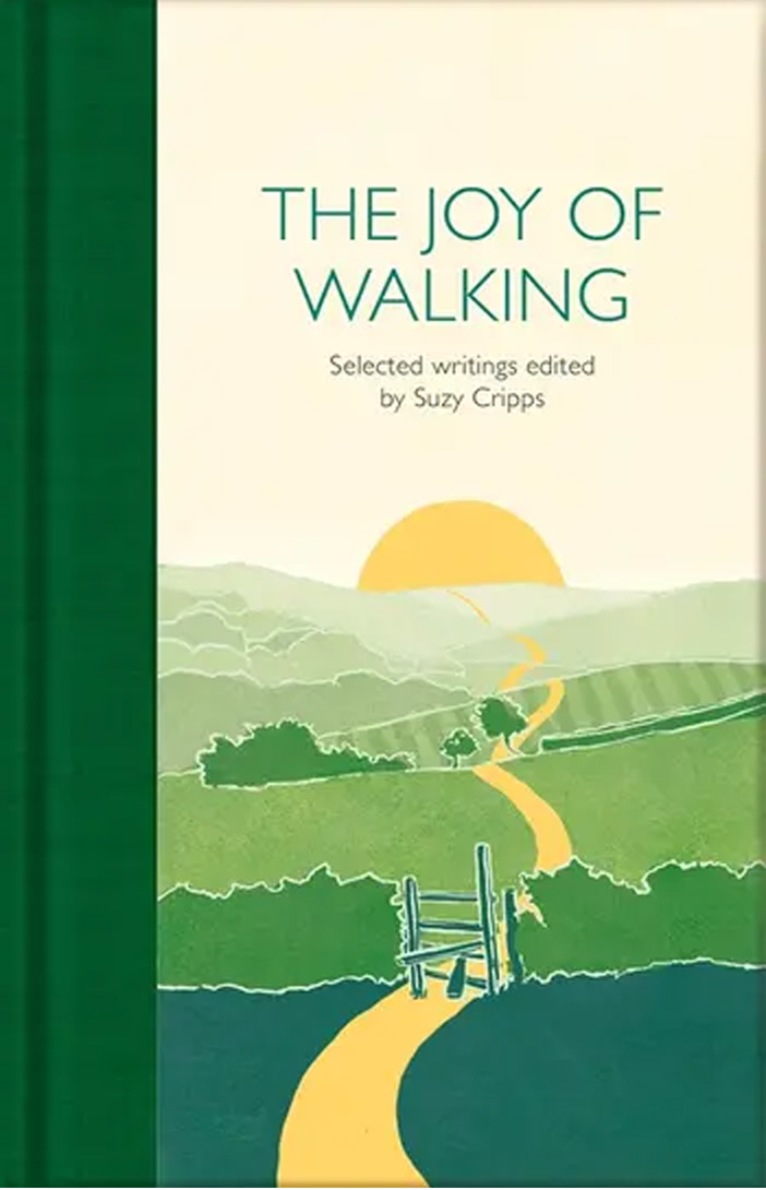 The cover of The Joy of Walking by Suzy Cripps.