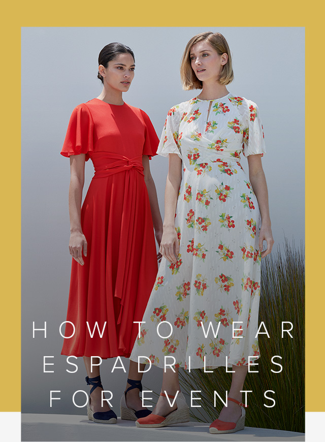 How to Wear Espadrilles for Events 