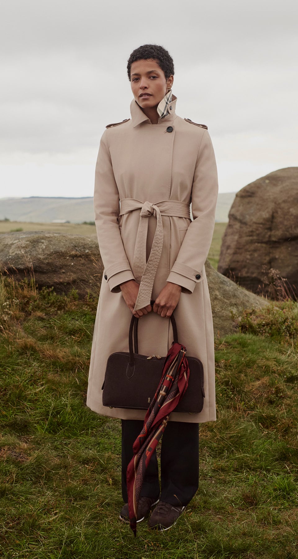 Hobbs Trench Coat.