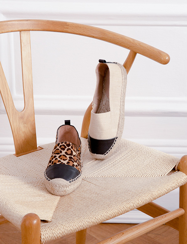 Printed and Plain Espadrilles