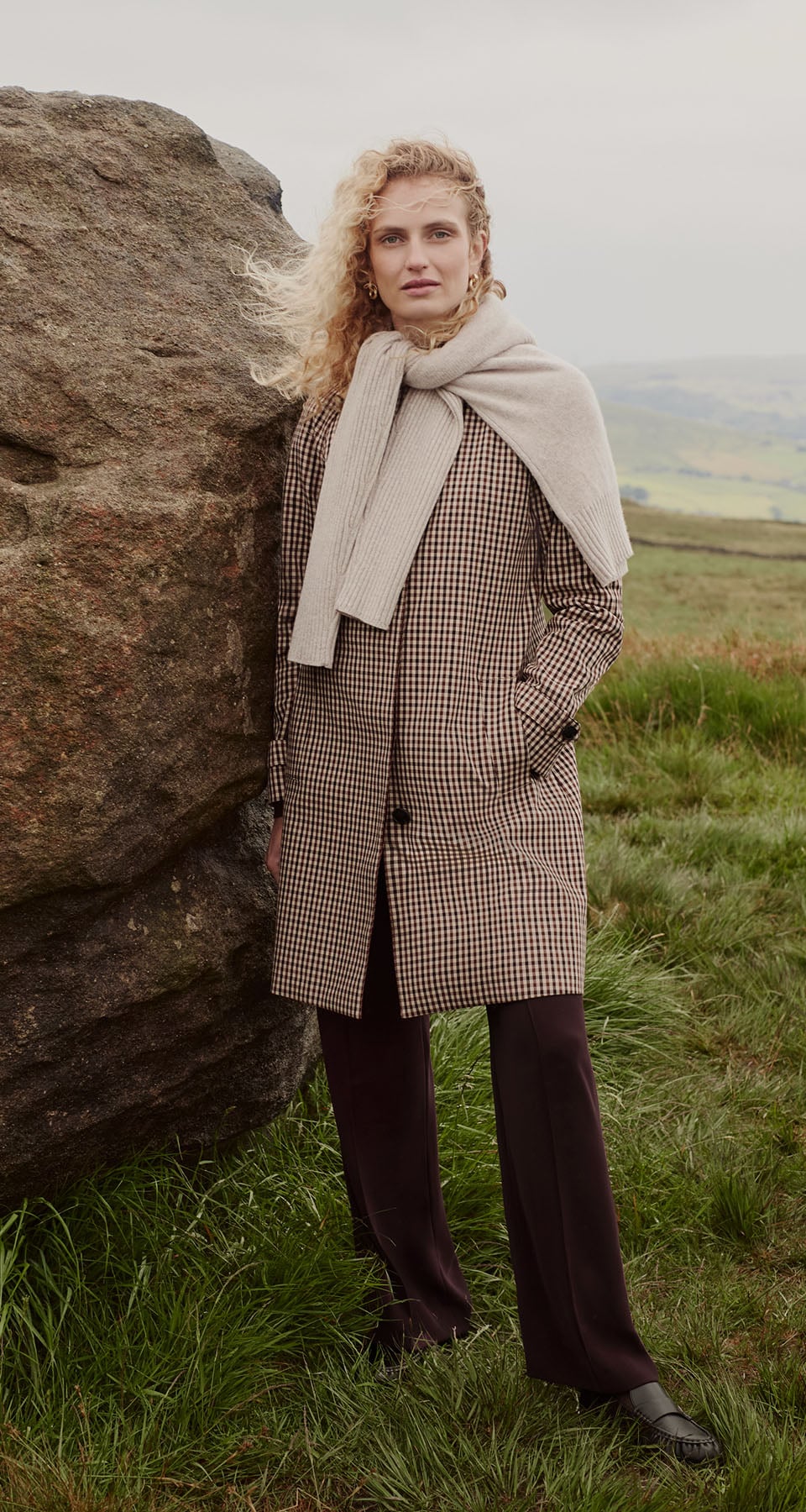 Hobbs Trench Coat.