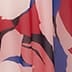 Navy Pink Multi
