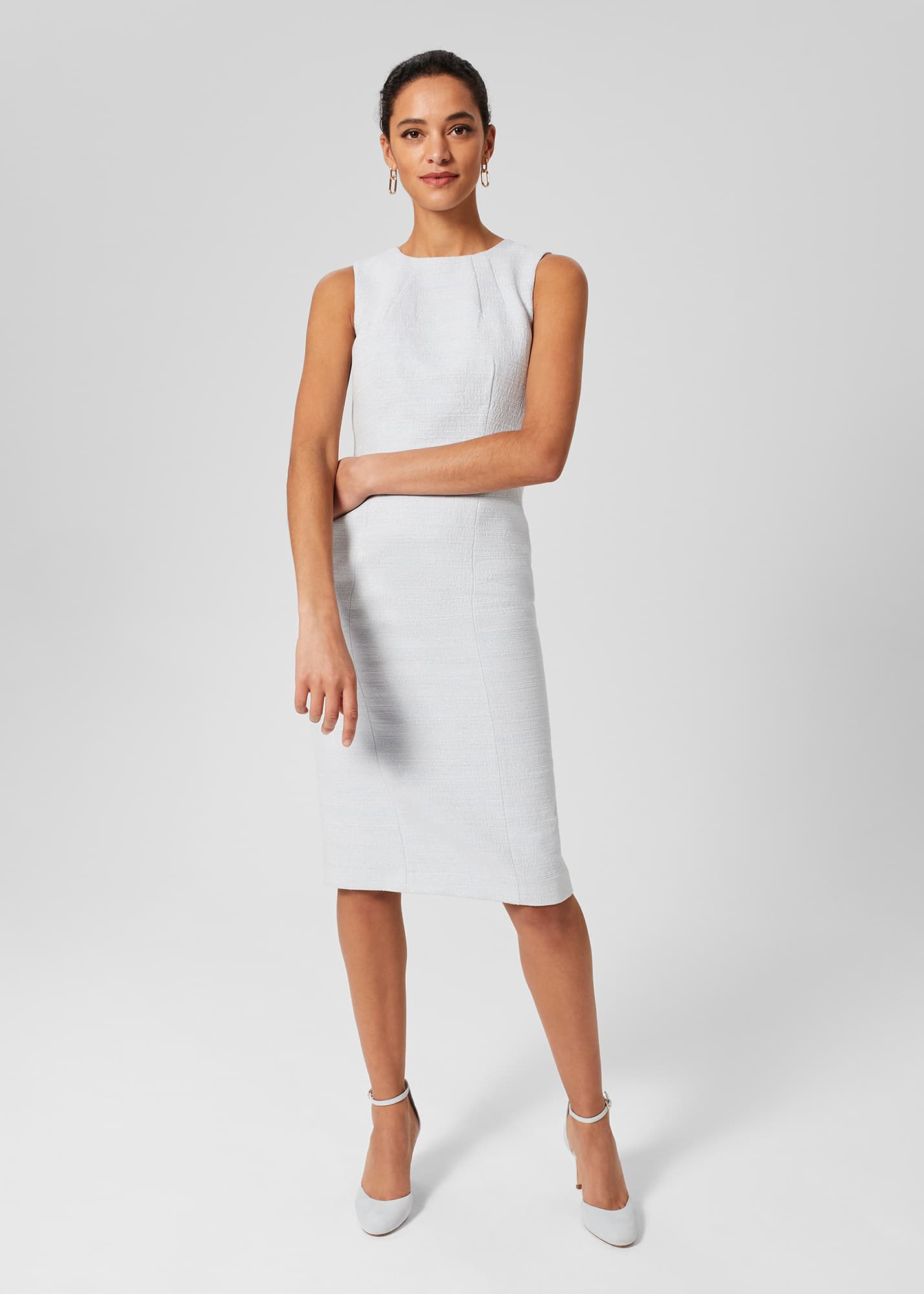 Hobbs Women's Layla Shift Dress - Pale Blue