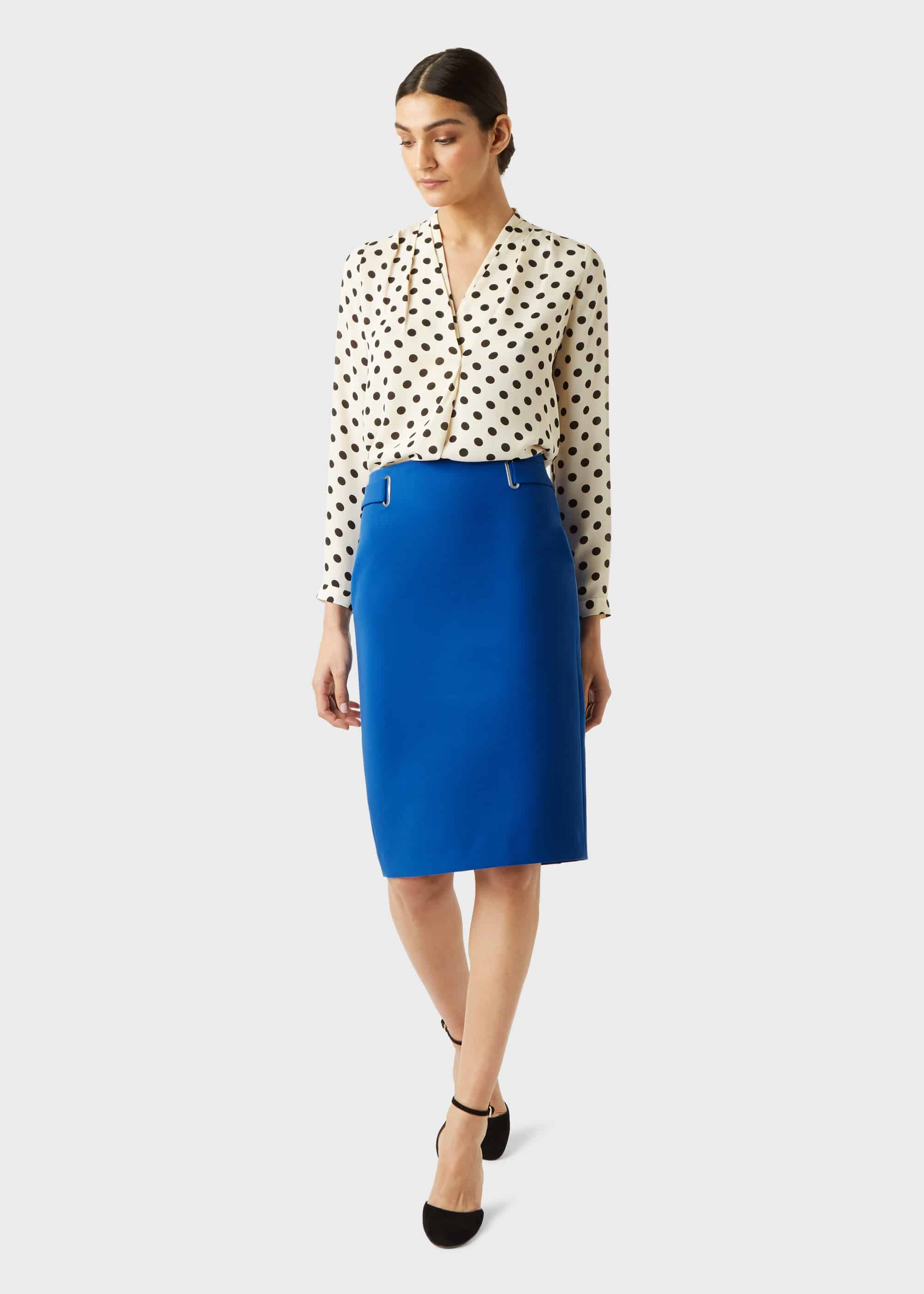 Hobbs Women's Iana Pencil Skirt - Cobalt