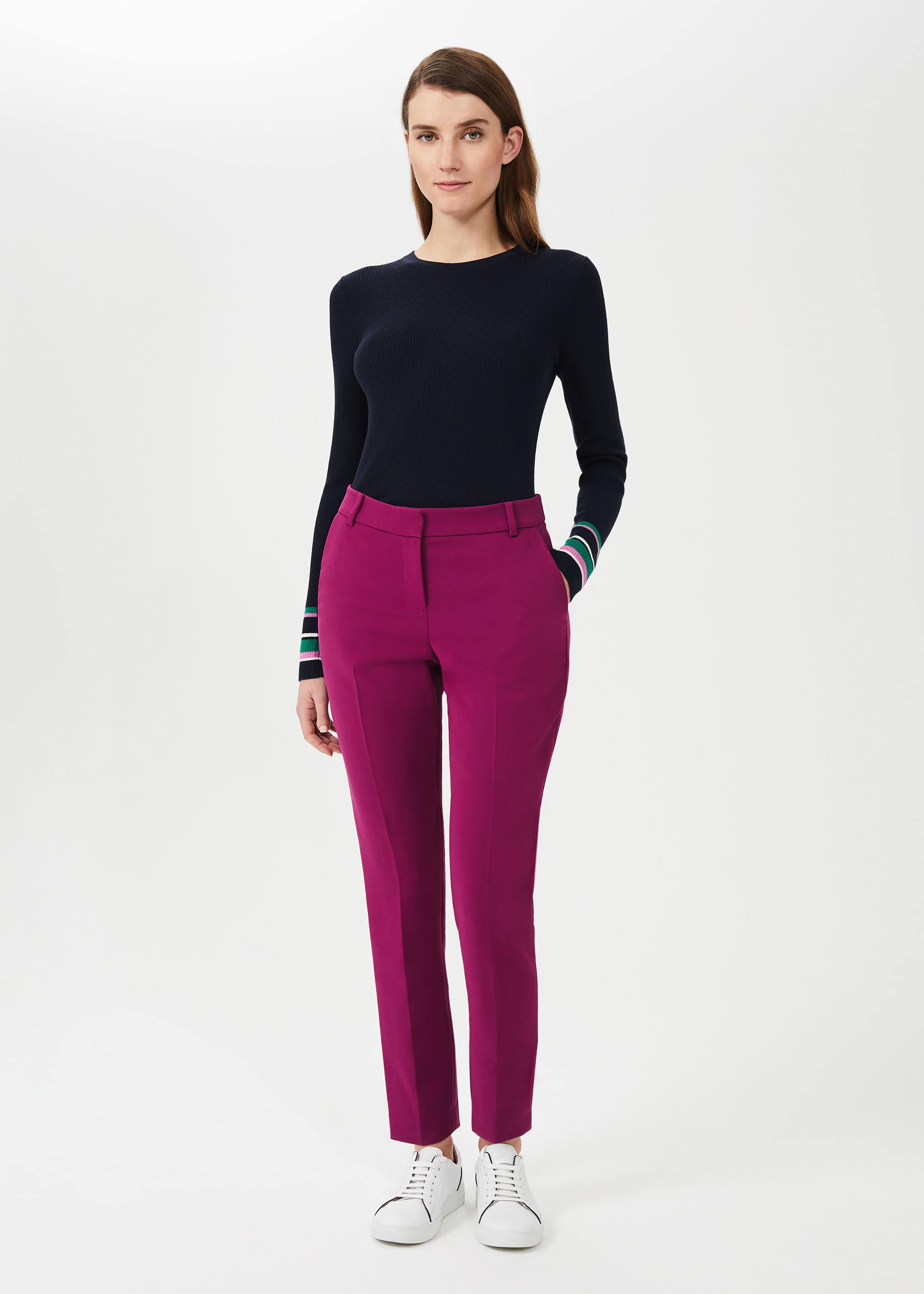 Hobbs Women Suki Slim Trouser With Stretch