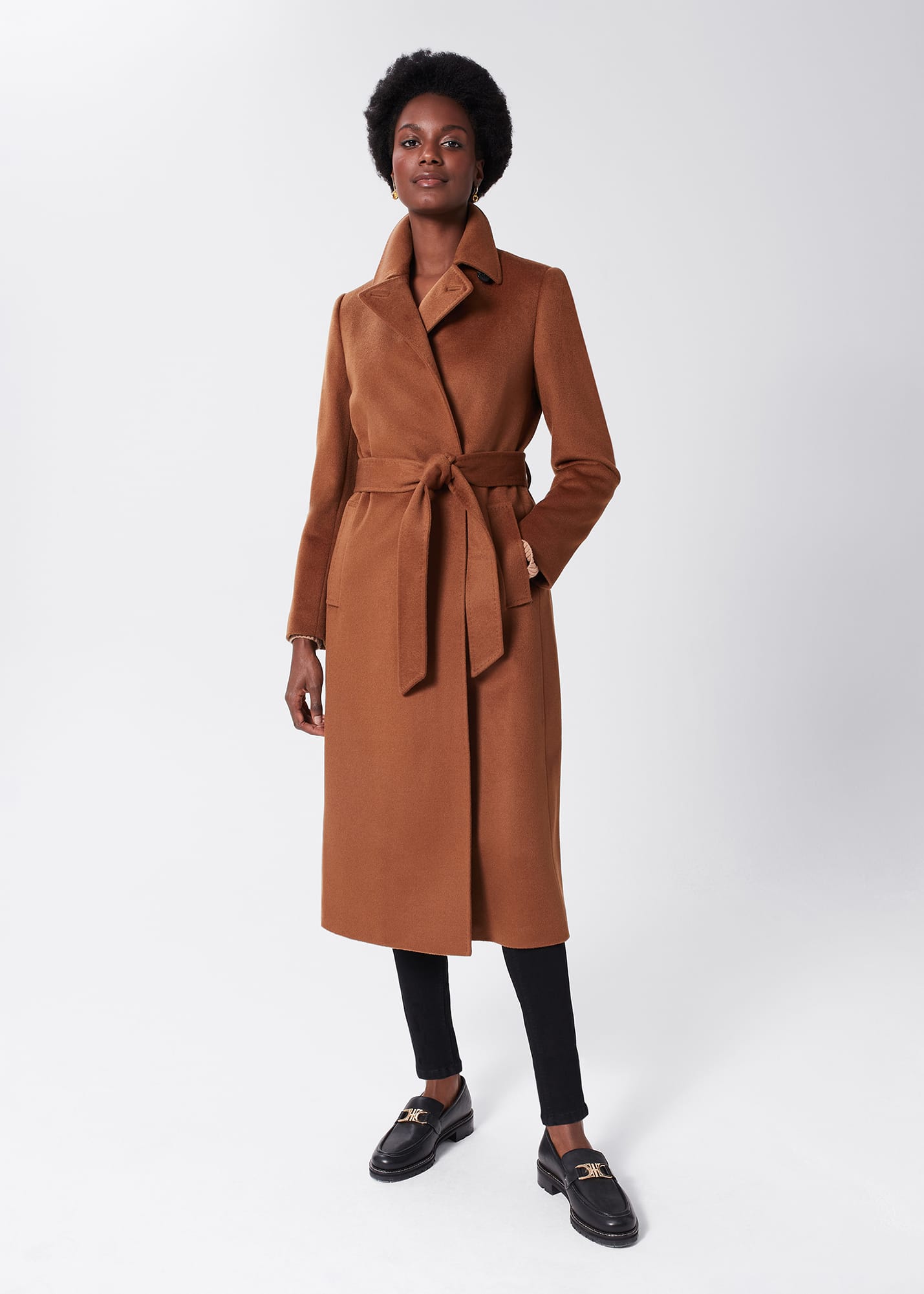 Hobbs Women's Livia Wool Coat - Vicuna