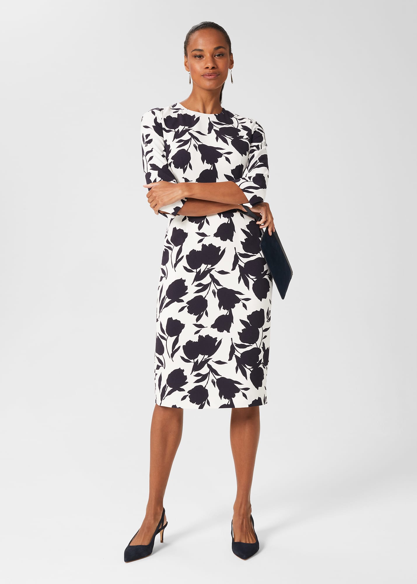 Hobbs Women Aleena Floral Shift Dress