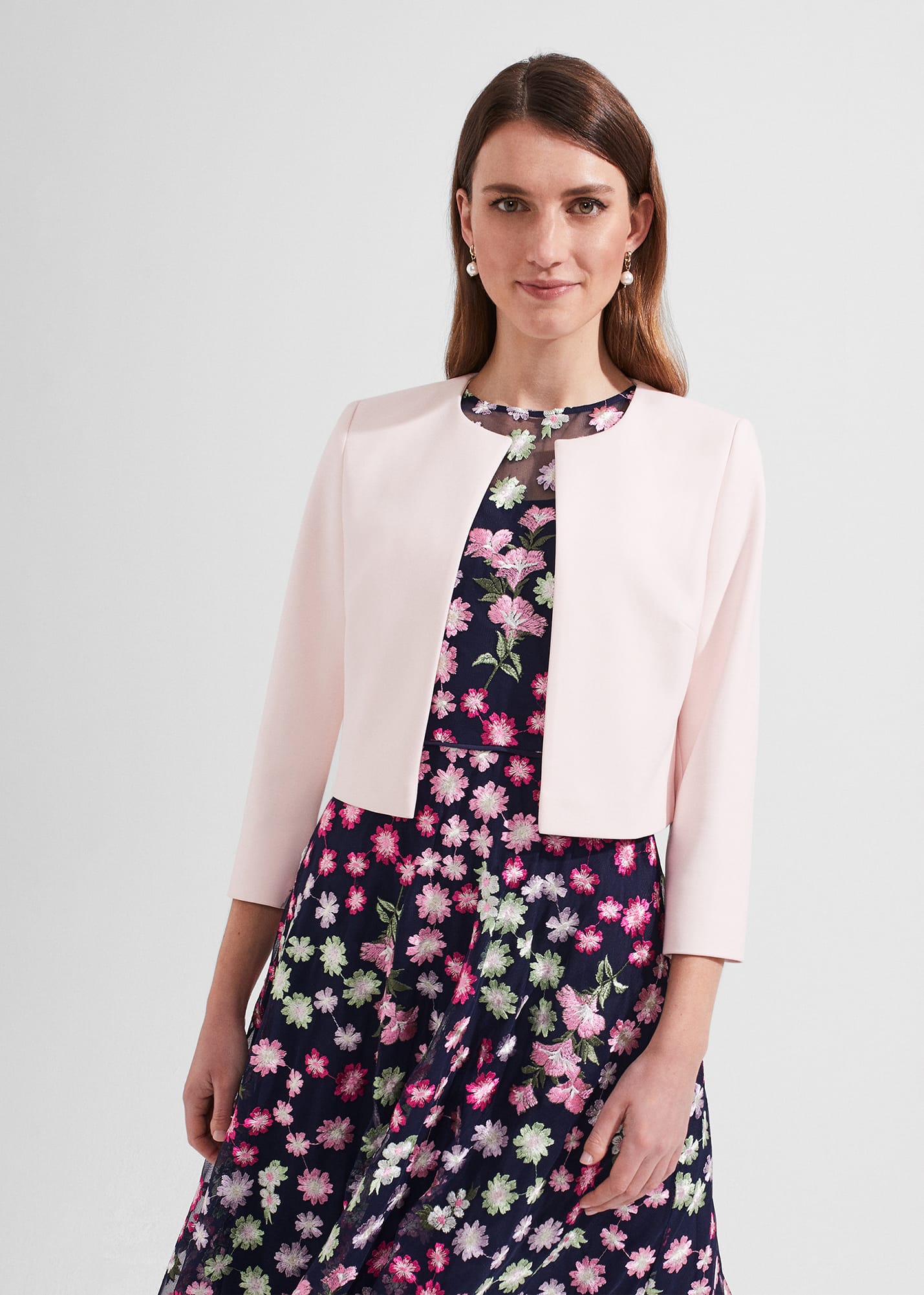 Hobbs Women's Elize Jacket - Pale Pink