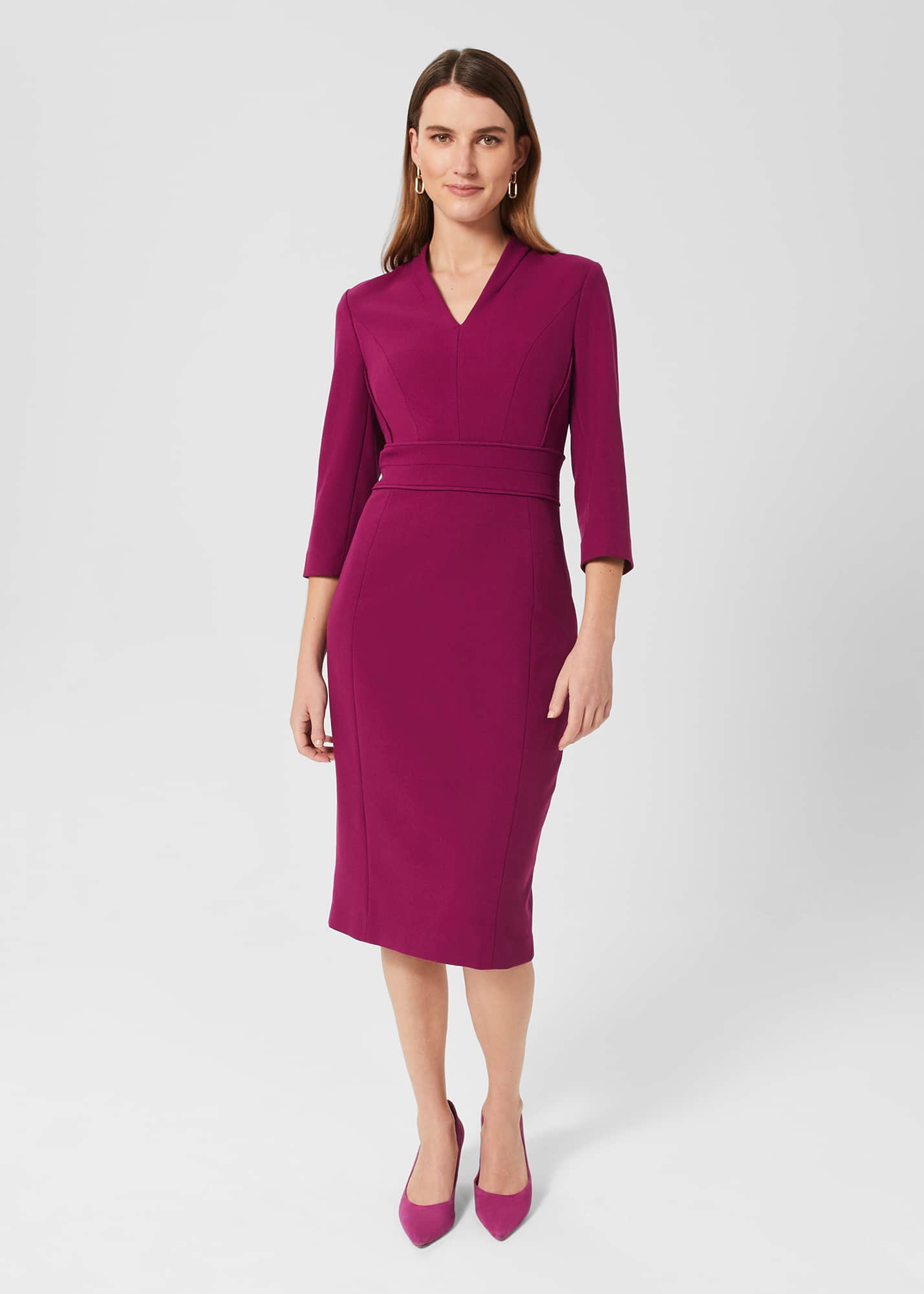 Hobbs Women's Kim Dress - Bright Plum