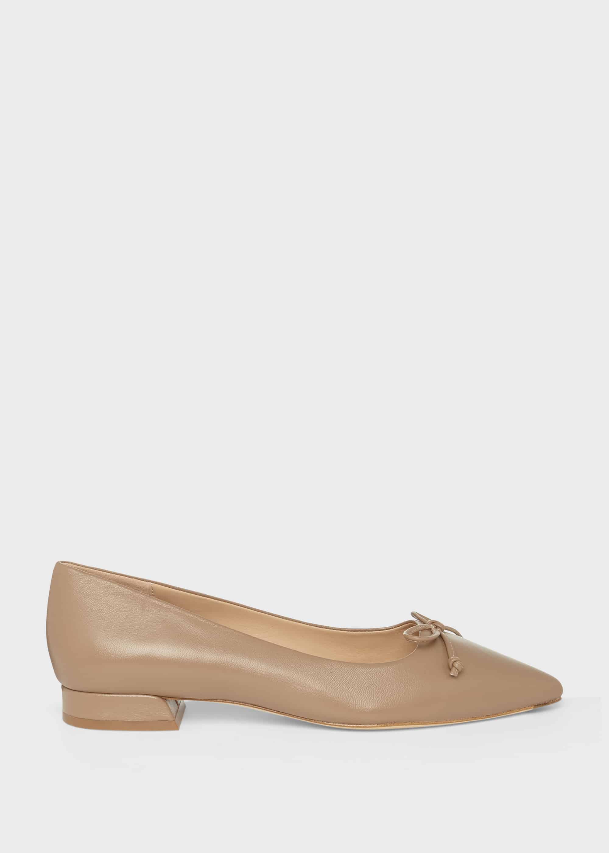 Hobbs Women Kayley Leather Ballerinas