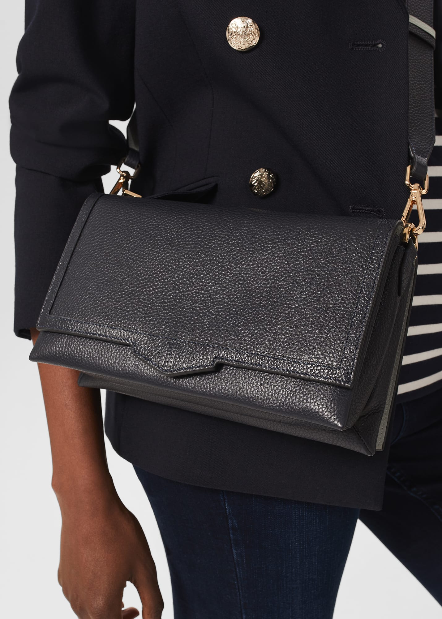 Hobbs Women's Harlow Cross Body - Navy