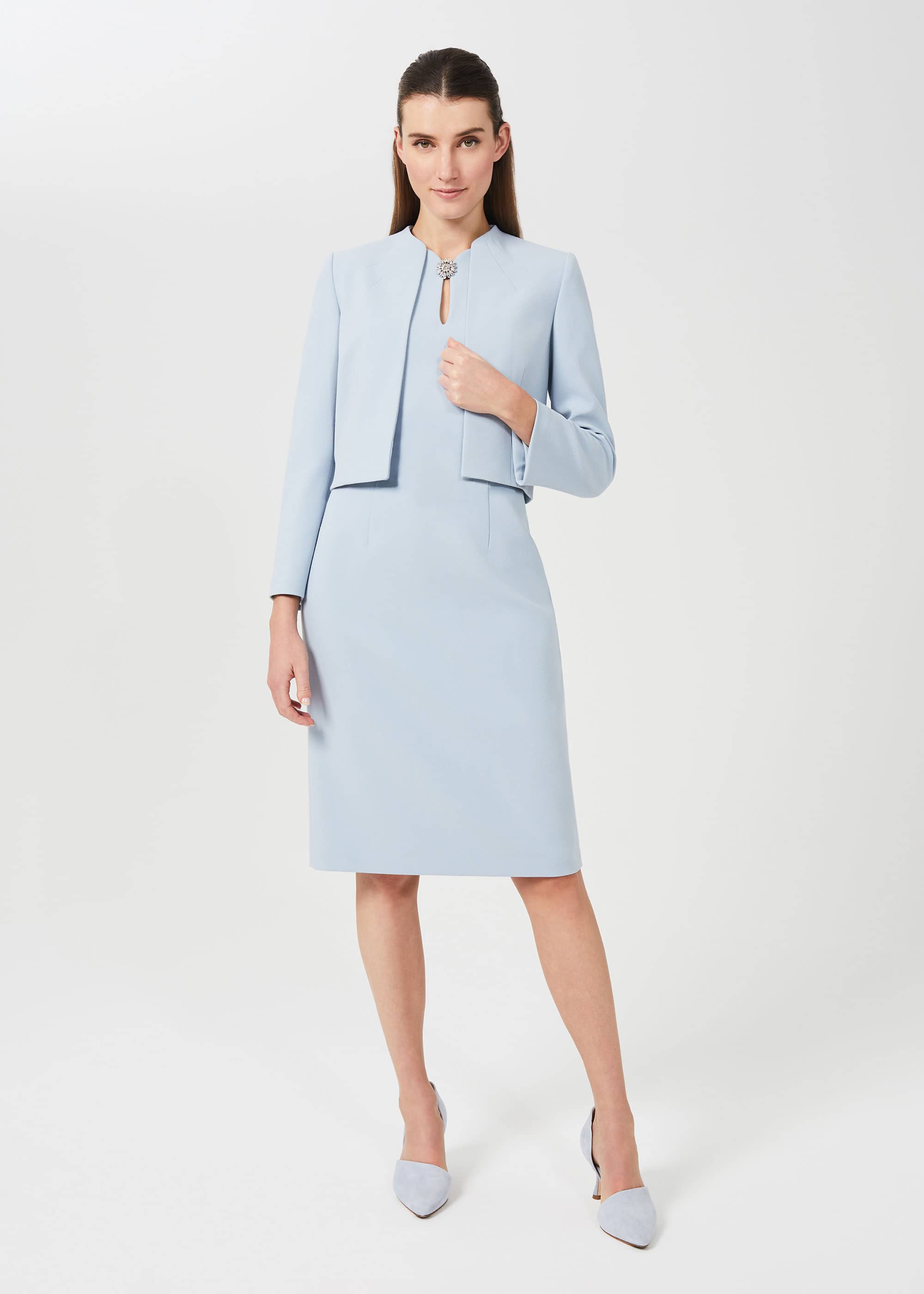 Hobbs Women Ana Crepe Jacket