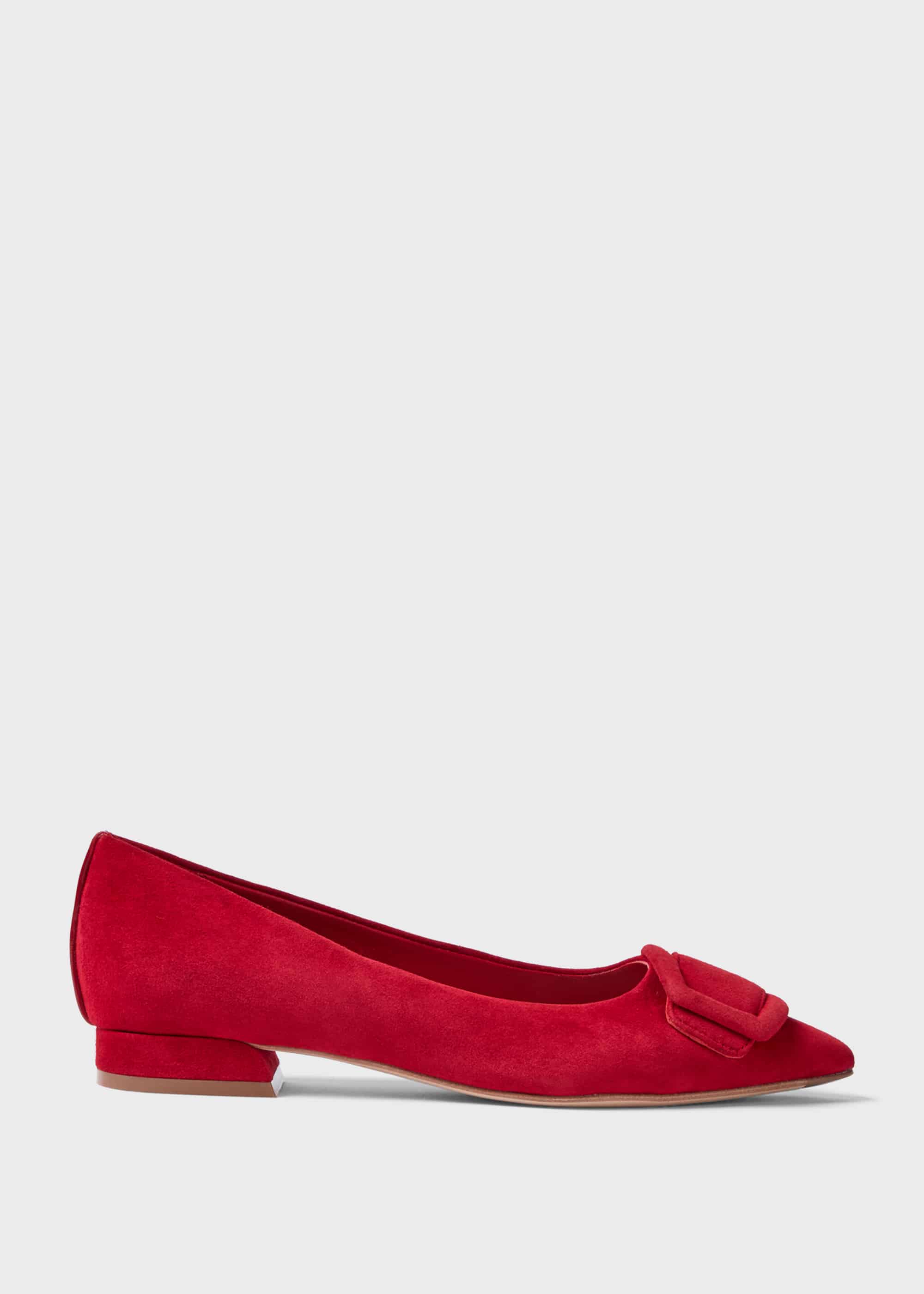 Hobbs Women Alison Suede Flat